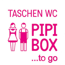 Mit der wastebox-Toilette „to go“ hast du dein mobiles WC-Notfallpaket in deiner Handtasche dabei.